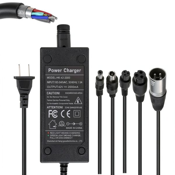 Shenzhen 36V Li-ion Battery Charger Universal Connectors-5