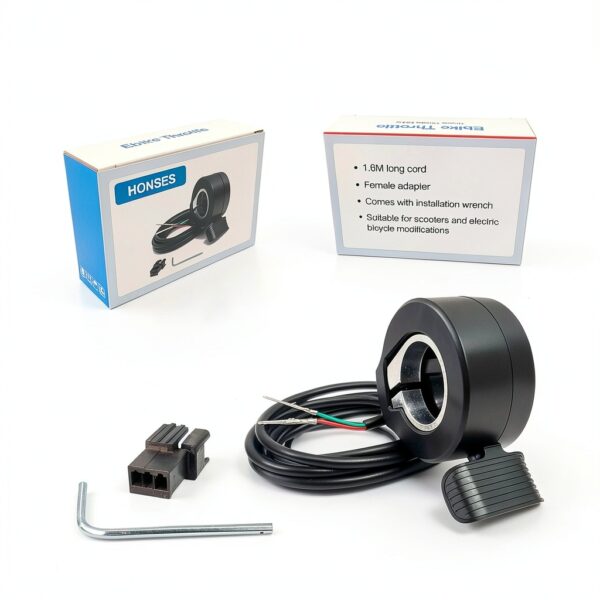 Honses Scooter Throttle Black Lightweight Aluminum Control-7