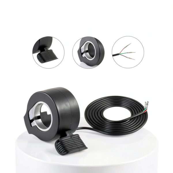 Honses Scooter Throttle Black Lightweight Aluminum Control-3