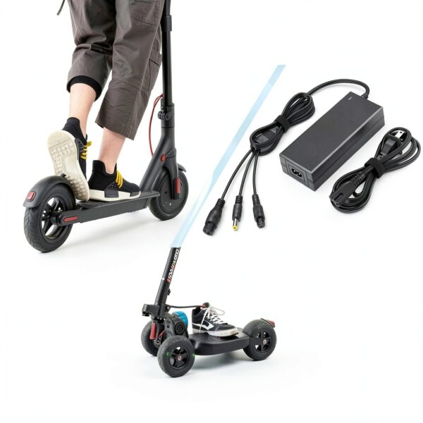 GLS 3 in 1 Scooter Charger 36V Lithium Battery Adapter-5