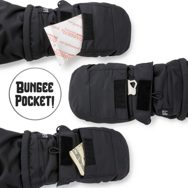 L-Bow Boys Mittens Thermal Polyester Cold Weather Protection-2