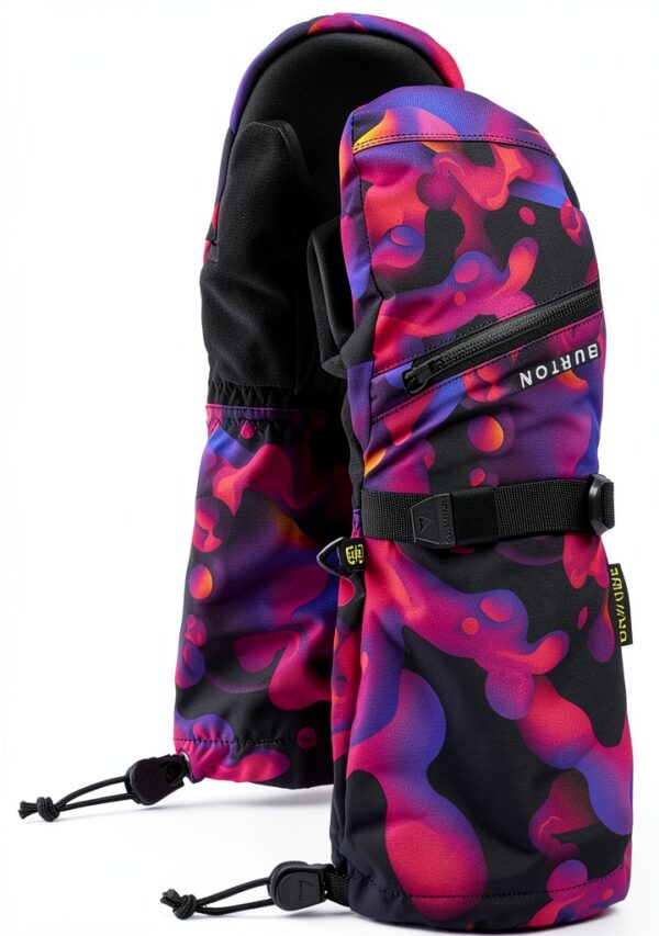 Burton Kids Vent Mittens Waterproof Snow Cold Weather Gloves-1