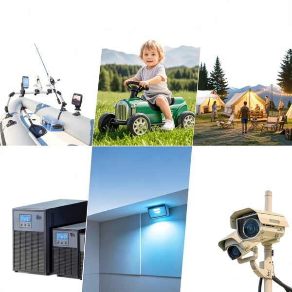 HeyFuture 24V LiFePO4 Battery Long Cycle Life Universal Fit-5