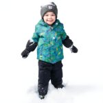 L-Bow Boys Mittens Thermal Polyester Cold Weather Protection-0