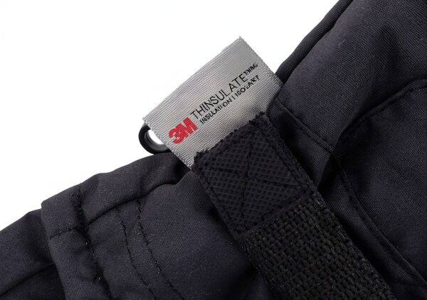 L-Bows Girls Thermal Mittens Grey Cold Weather Protection-5