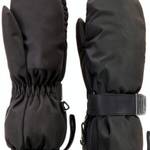 HIGHCAMP Baby Boys Snow Gloves Waterproof Thermal Aqua-0