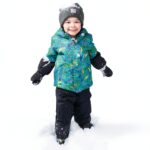 L-Bow Boys Mittens Thermal Thinsulate Stay On Design-0