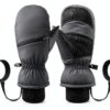 Kids Waterproof Ski Mittens Warm Windproof Anti-Loss Clip-0