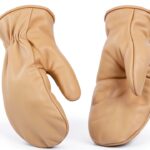 Kinco Youth Lined Leather Mittens Cold Weather Gloves-0
