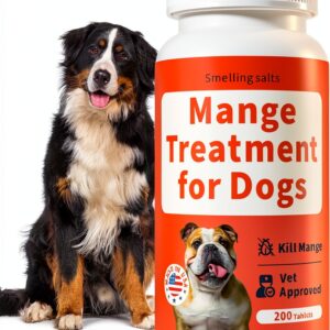 Smelling Salts Dog Mange Treatment Tablets Natural Itch-0
