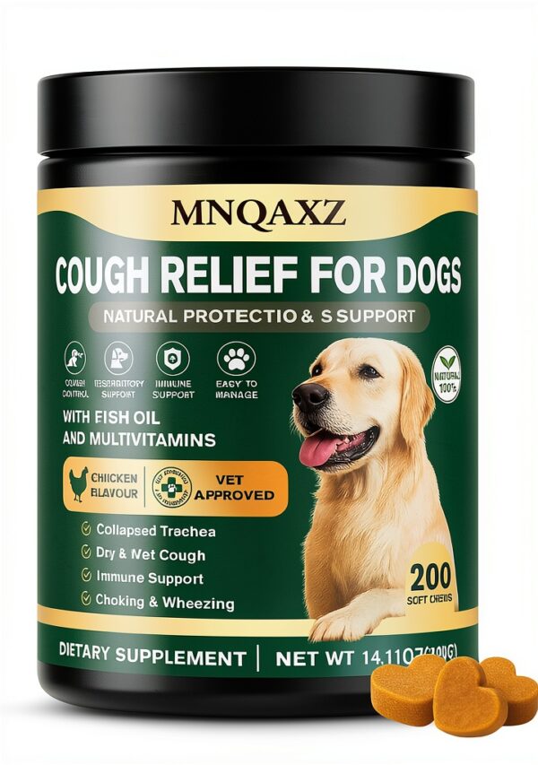 Dog Coughing Treatment Chewable Tablets Herbal Formula-0